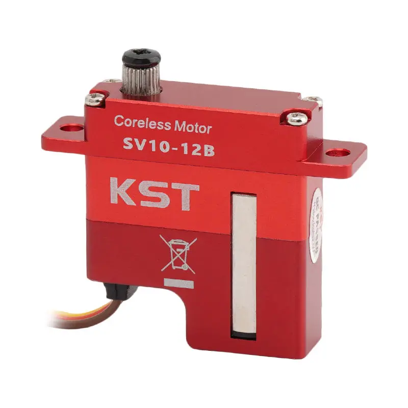 

KST SV10-12B Industrial UAV Remote-Controlled Glider with Hollow-Free Wing Ultra-High Pressure 14.0 Kgf.cm 0.10 Sec/60