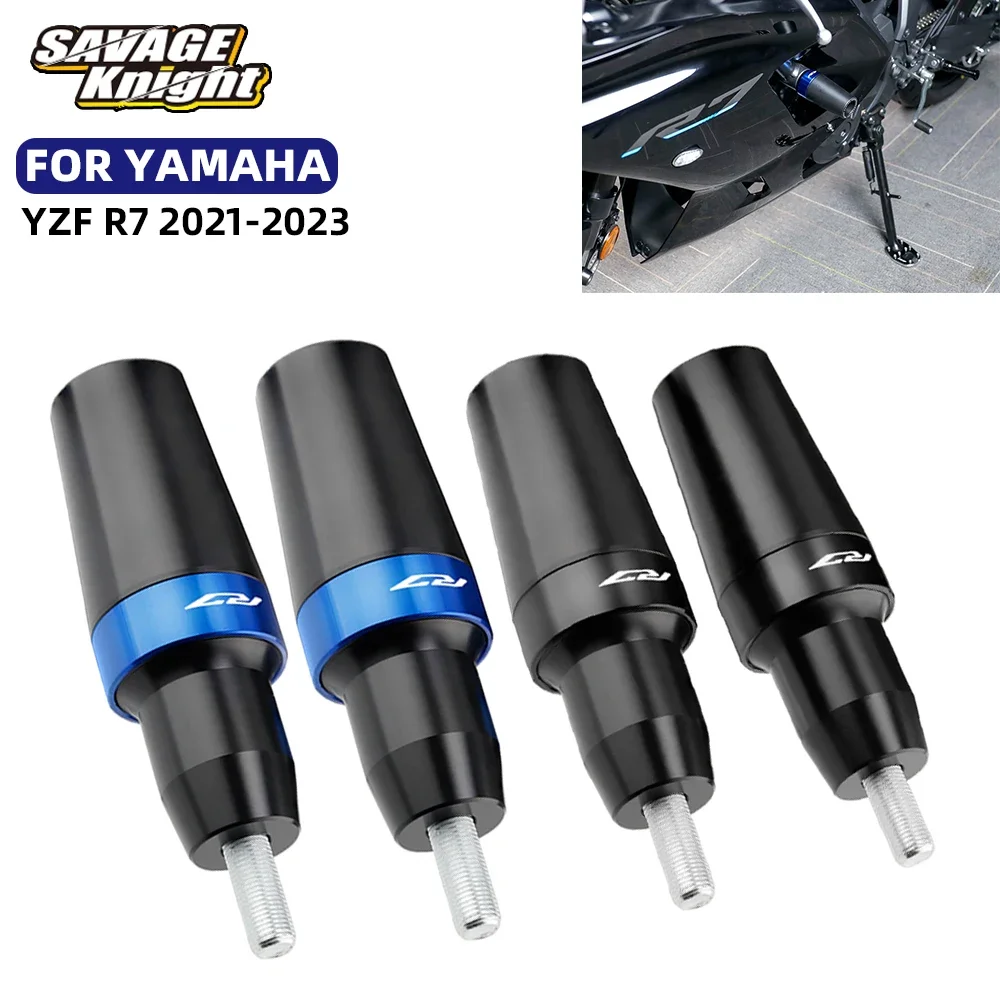 YZF R7 Motorcycle Frame Sliders Crash Protector For YAMAHA YZF R7 2021-2024 Moto Crash Falling Protection Accessories Crash Pad