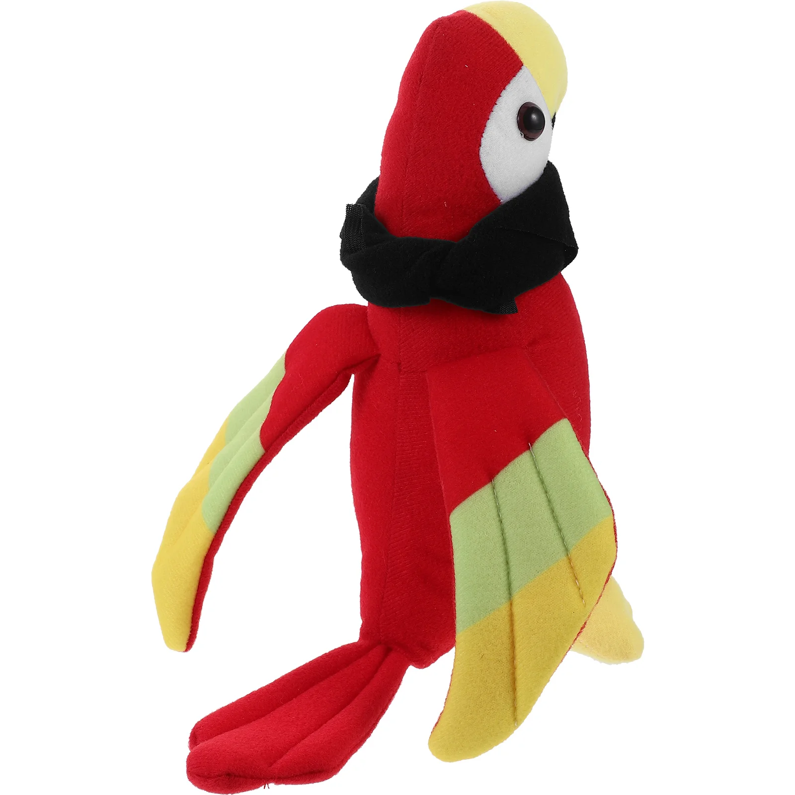 Stuffed Parrot Bird Shoulder Prop Realistic Ornaments Pirate for Model Cosplay The Party