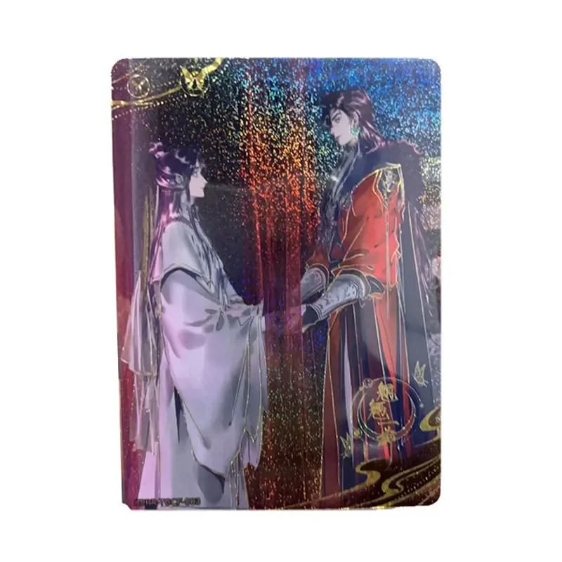بطاقة جمع أصلية من KAYOU Heaven Official's Blessing Tian Guan Ci Fu K9 Museum PR Xie Lian Corolla لإله القتال Hua Cheng