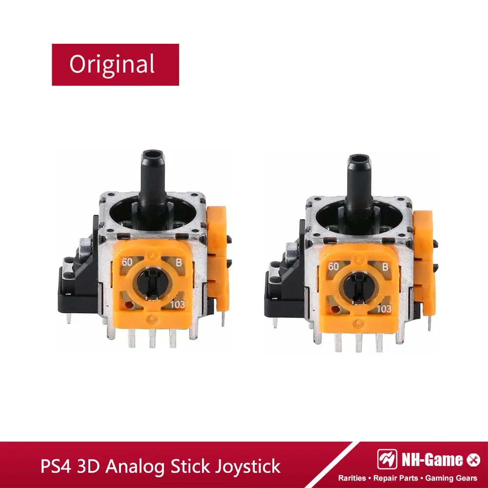 50/100pcs 10K 3D Analog Stick For PS5 Controller 2.3K Potentiometer Sensor Module Joystick For PS4 Gamepad