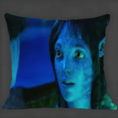 Avatar Theme Pillow Case Double Sided Ultra Soft Fabric Plush Cushion Dust Resistant Decor Gift Idea