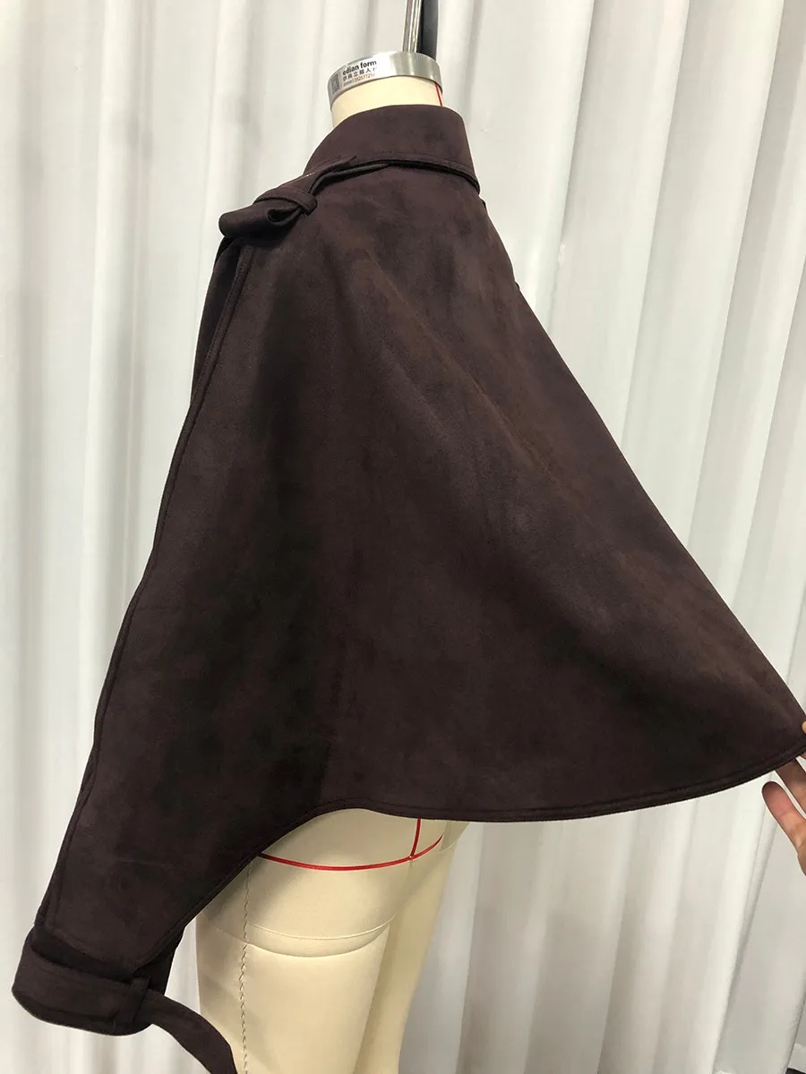 TWOTWINSTYLE الصلبة تقسم الدانتيل يصل السترات للنساء التلبيب طويلة الأكمام تونك موضة قصيرة Vintage سترة الإناث الخريف الملابس #4