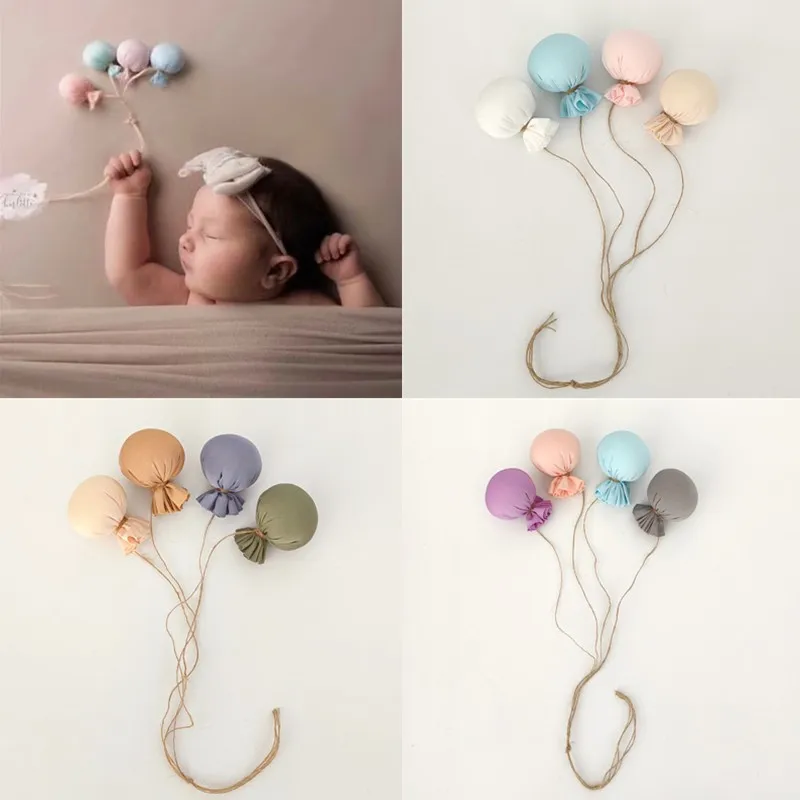 

❤️Newborn Photography Props Accessories 5CM Handmade Balloon Studio Baby Photo Decoration Infant Shoot Accessory Fotografia