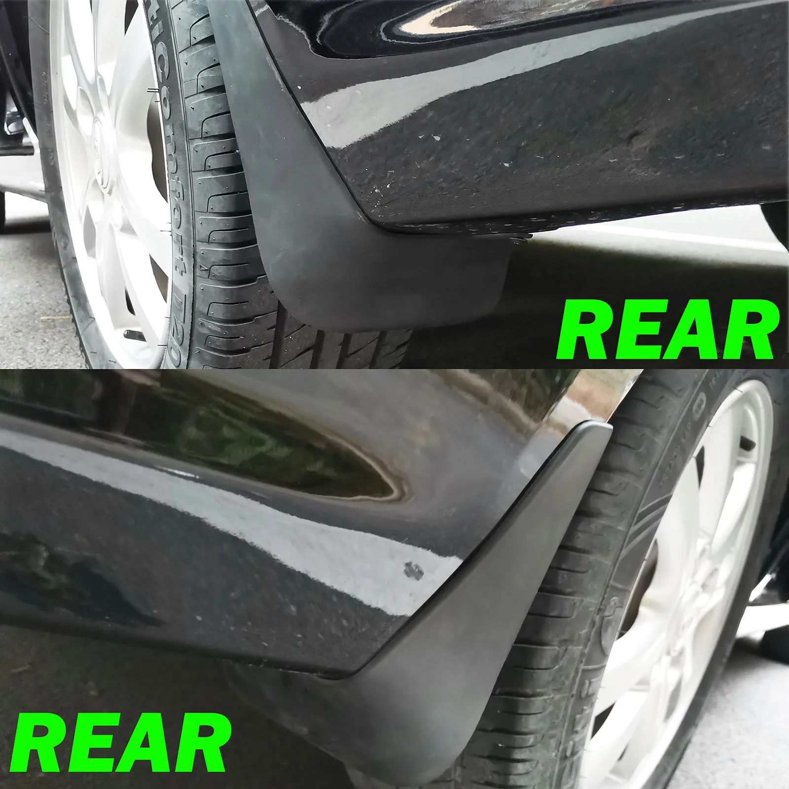 4X For KIA LD CERATO Spectra 4dr Sedan 2007 2008 2009 Car Mud Flaps splash guards mudguards fender dust Front Rear Styling