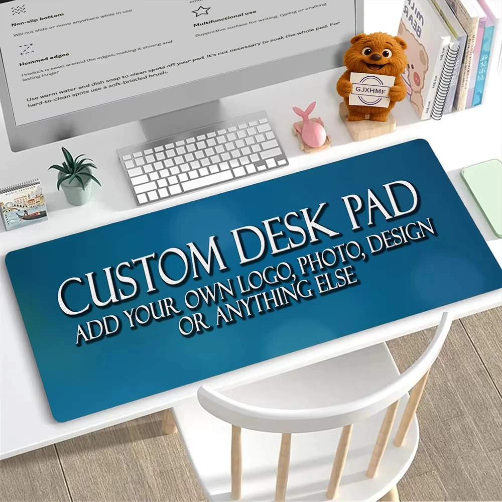 

Custom Logo Photo Text Mouse Pad Personalized DIY Printed Desk Mat Customized E-sports Gaming Keyboard Mat