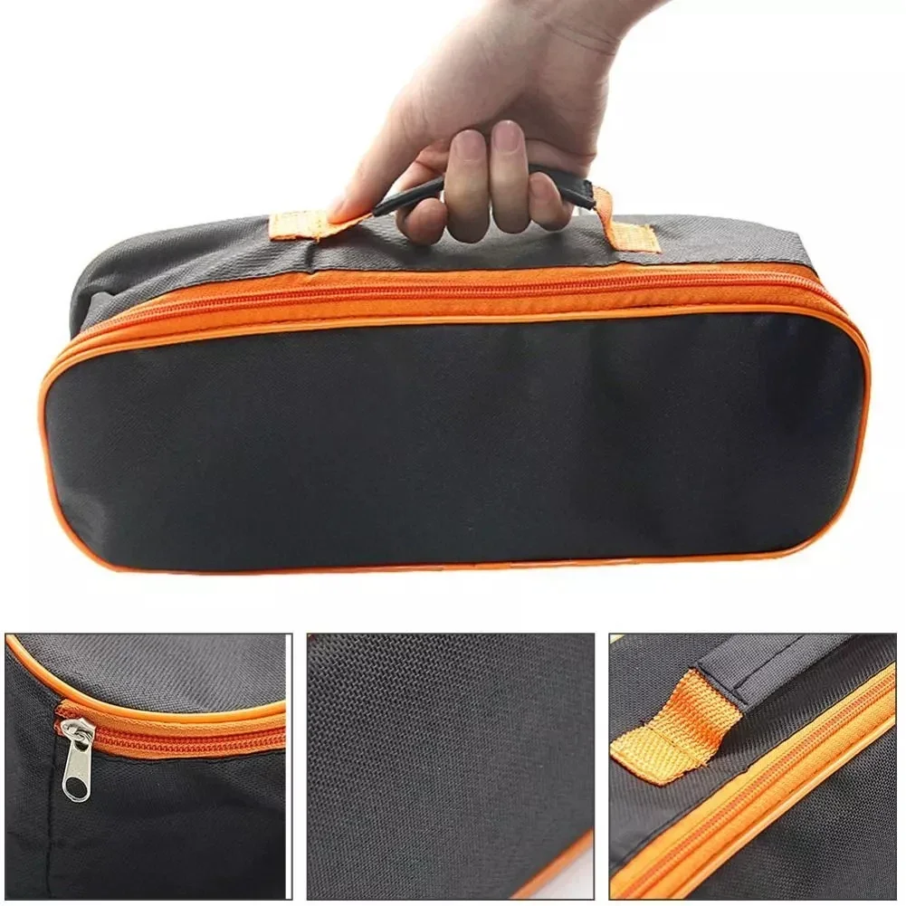 Tool Organizer Instrument Case Transport Workshop Zippered Closure Comfortable Handle High-Quality Oxford Canvas