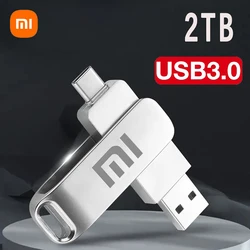 Xiaomi-Clé USB 512 d'origine, USB 3.1 Type-C, téléphone portable, ordinateur, transmission mutuelle, mémoire U Drive, 2 To, 1 To, Go