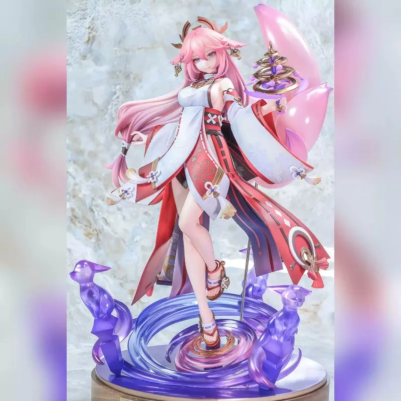 

В наличии Yae Tsugai-Kitsune Shinji Аниме Коллекционная статуя GK Художественная модель Подарочная фигурка Asai