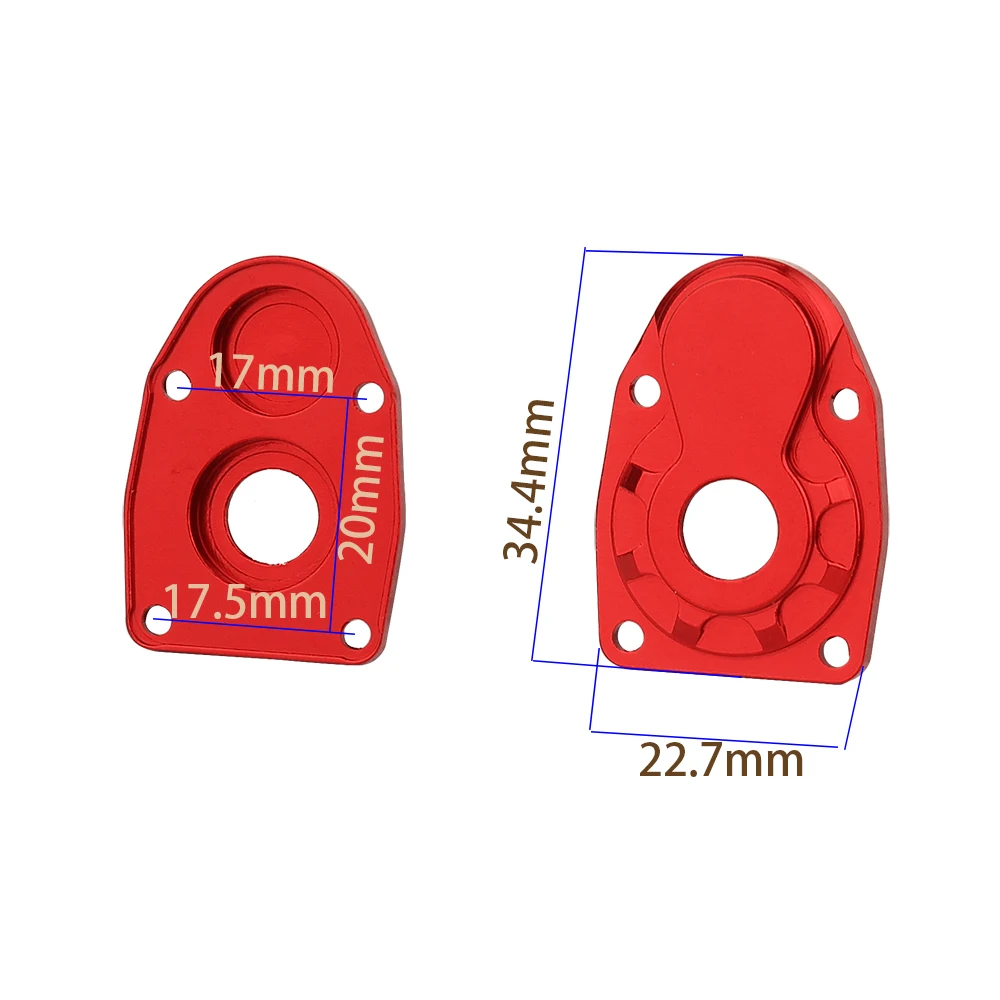 SCX10 III Aluminum Alloy Front Rear Axle Steering Knuckles Housing for 1/10 RC Crawler Axial Capra F9 Portal AXI03007 AR45 Axles