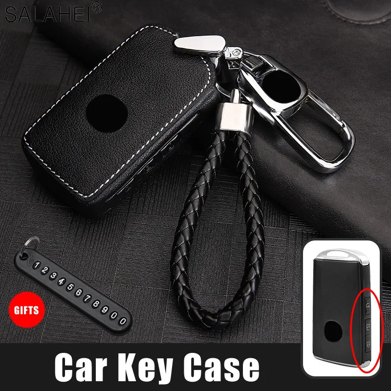 

Genuine Leather Car Key Cover Case Shell For Mazda 2 3 6 Atenza Axela CX-3 CX3 CX4 CX-5 CX5 CX 5 CX7 CX8 CX9 MX5 2017 2018 2019