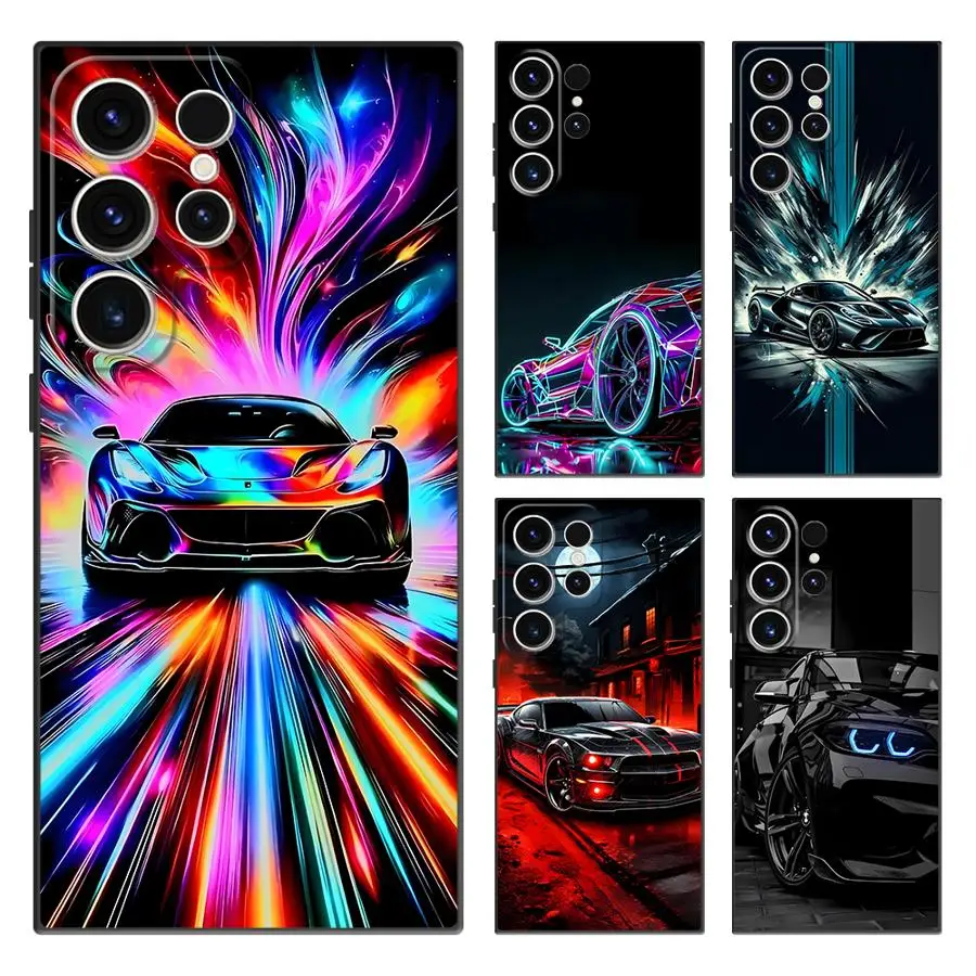 Cool Cars Case for Samsung Galaxy S26 S21 FE S23 Note 20 Ultra 8 9 10 S24 Plus S20 S10 S9 S25 Ultra Funda Phone Cover