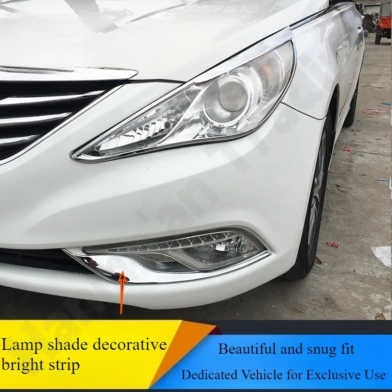 

for Hyundai Sonata 2011 2012 2013 2014 2015 Modified front fog light and tail light decorative strip