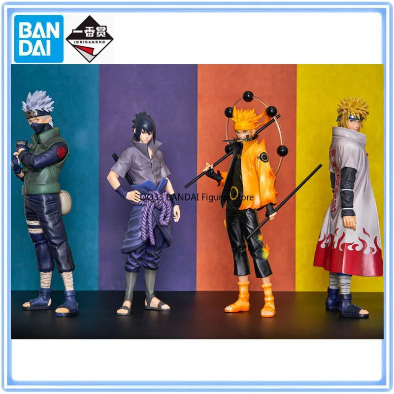BANDAI Ichiban Kuji NARUTO 20th Anniversary Uzumaki Naruto Uchiha Sasuke MASTERLISE Figura Premio Action Figure Modello Da Collezione