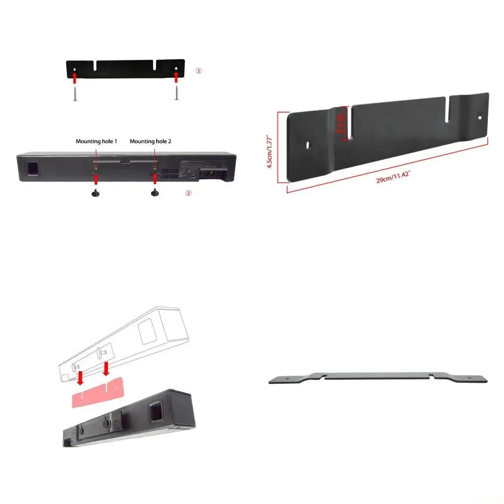 

B03F Комплекты настенного крепления для домашнего динамика Solo5 с оборудованием Простая установка