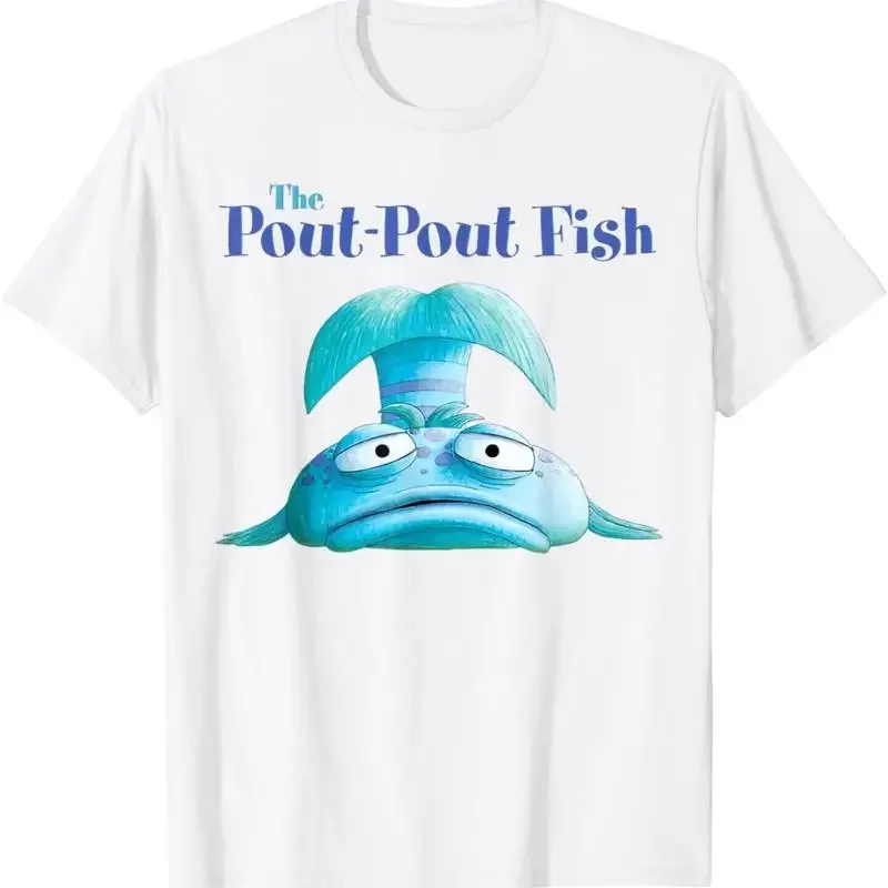 

The Pout Pout Fish Graphic Cotton T-Shirt Kids Children Trip Tee