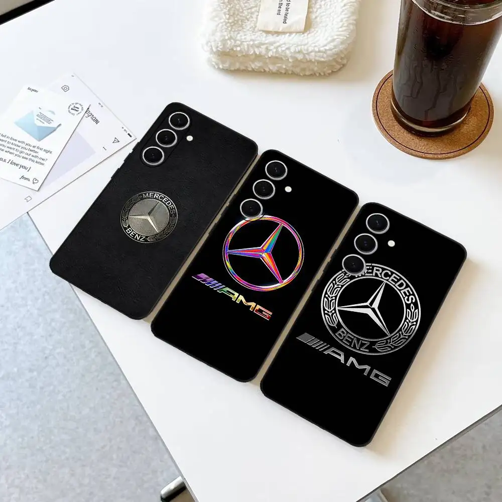 Car M-Mercedes-Ben-z-Backs Phone Case For Samsung S 24 Fe 25 Ultra Plus 20 Lite 21 30 22 23 24 22 Ultra 5G Fundas - view 5