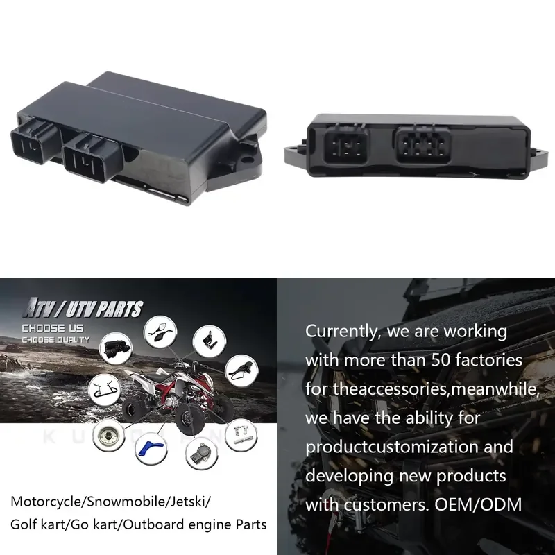 

i CDI Box for Kodiak 400 YFM400 2001 2002 Warrior 350 YFM350X OEM 5GH-85540-10-00 ATV UTV Spare Parts