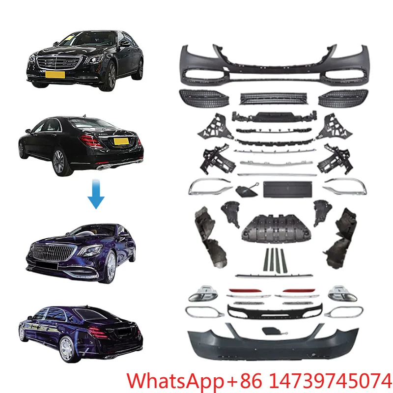 2014-2020 W222 S-Class Modified Kit, 680 Style Surround Exterior Modification Accessories