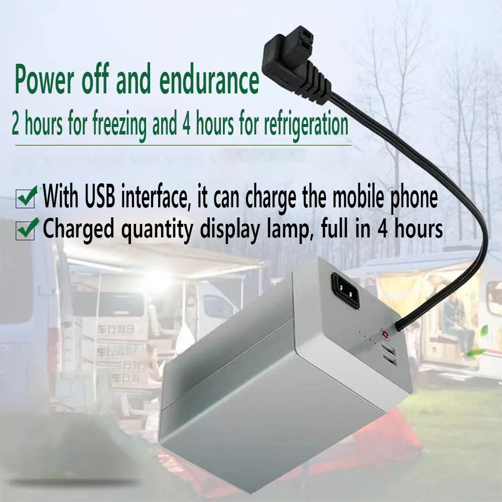 Alpicool Car Fridge External Power Battery Dedicated Lithium Battery Portable Lithium Battery For Car Home Outdoor Refrigerator