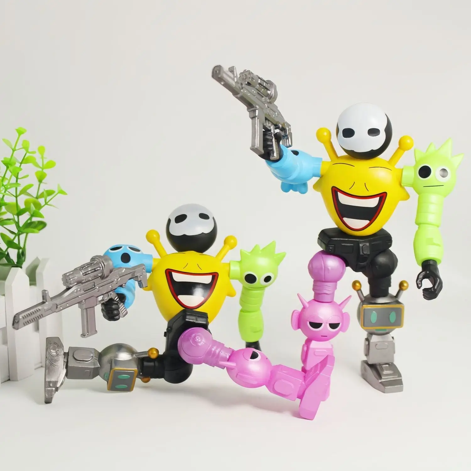 在庫あり関節可動リズムボックスロボットフィギュアスプリンキオルゴールゲームグッズドール子供おもちゃギフトクリエイティブ誕生日