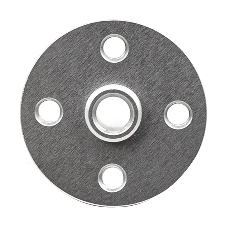 2PCS 7575T6 Aluminum Alloy Large Tooth Base Large Tooth Disk Silver Toothed Disc Tooth Disk For TAMIYA Xv01