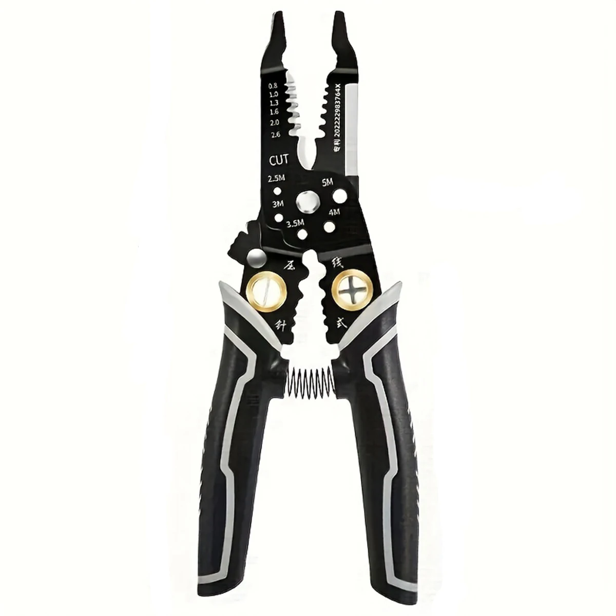 Nine-in-one Multi-functional Broken Wire Stripper, Electrician Special Split Winding Cutter Wire Stripping Skin Crimping Pliers