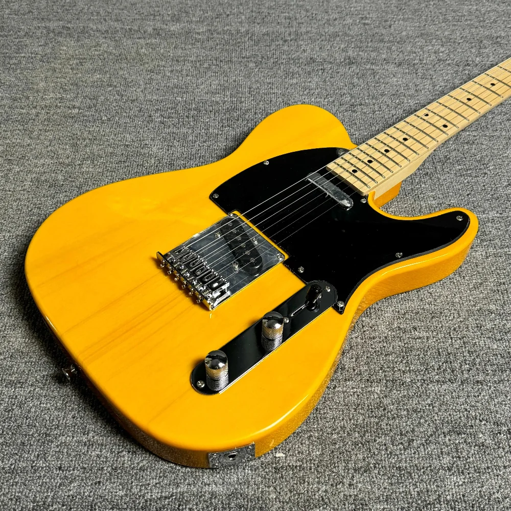 39 inches Christmas Gift Orange  Guitar Body Black Guard S Pickup Rock Jazz in Stock