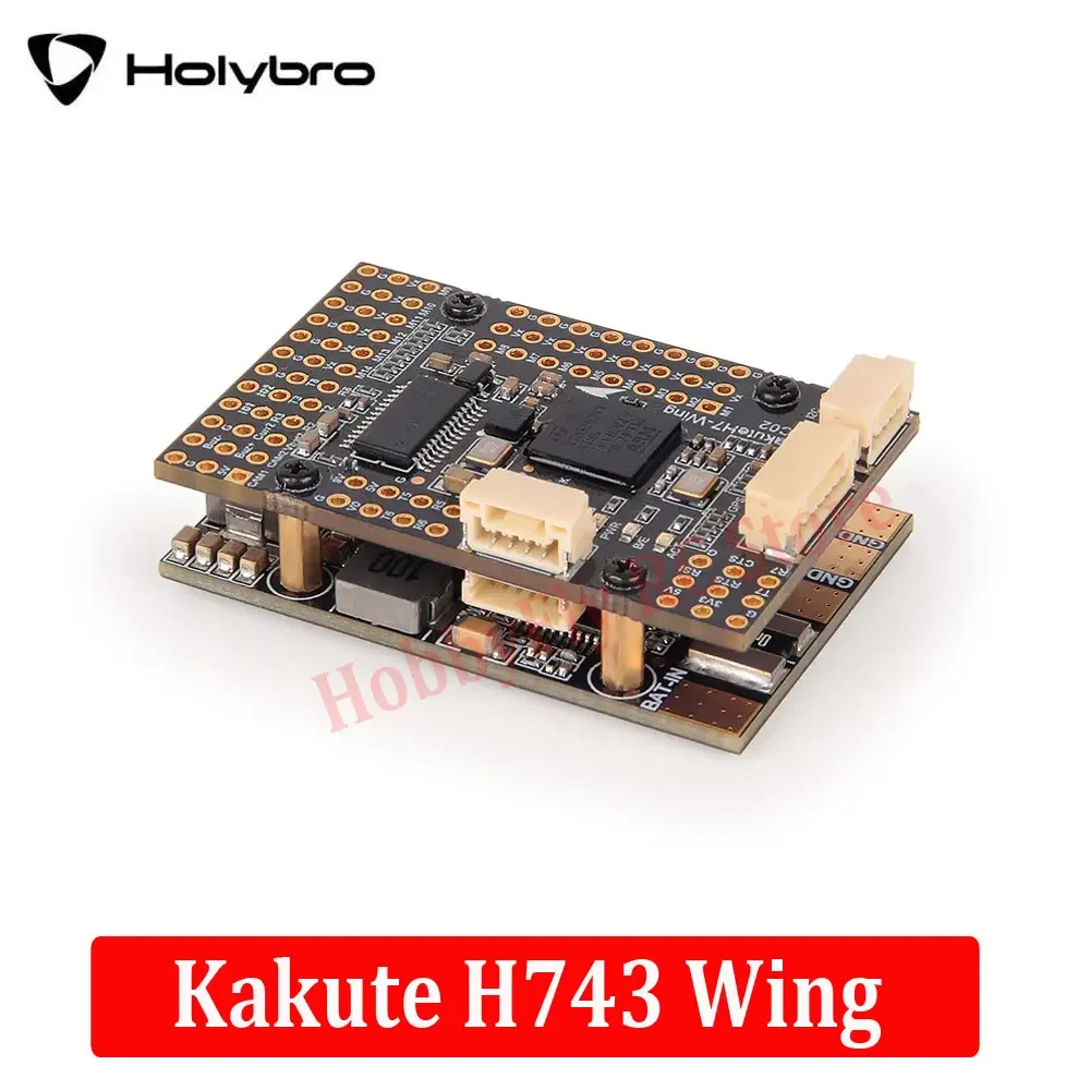 HolyBro Kakute H743-Wing INAV Ardupilot Flight Controller 3-8S LIPO met M9N/M10N GPS voor RC vliegtuig met vaste vleugels