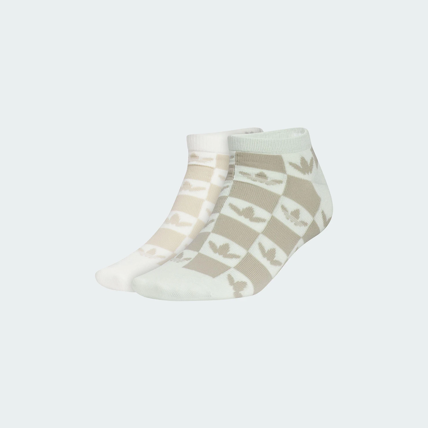 

Adidas оригинальные прочные спортивные носки унисекс Trefoil для улицы, комплект из 2 предметов KF2498