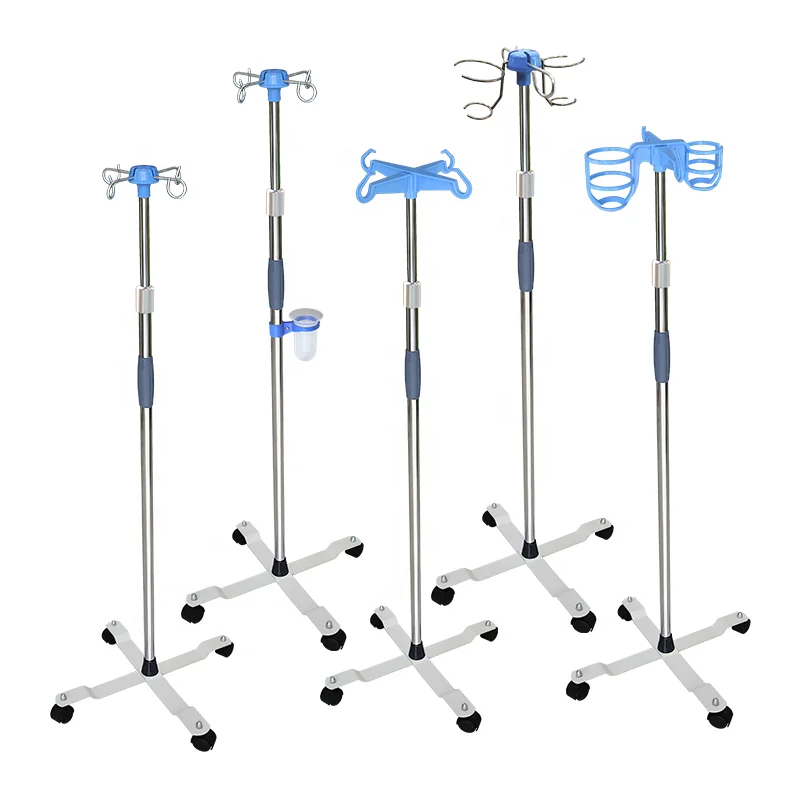 Factory Directly Supply  Pump Stand And  Inpatient Room Cost-effective IV Pole Medical  Stand