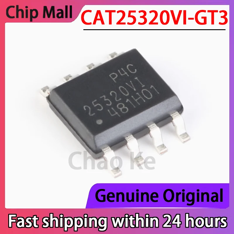 

1PCS Original Genuine CAT25320VI-GT3 Patch SOIC-8 32Kb 10MHz EEPROM Memory
