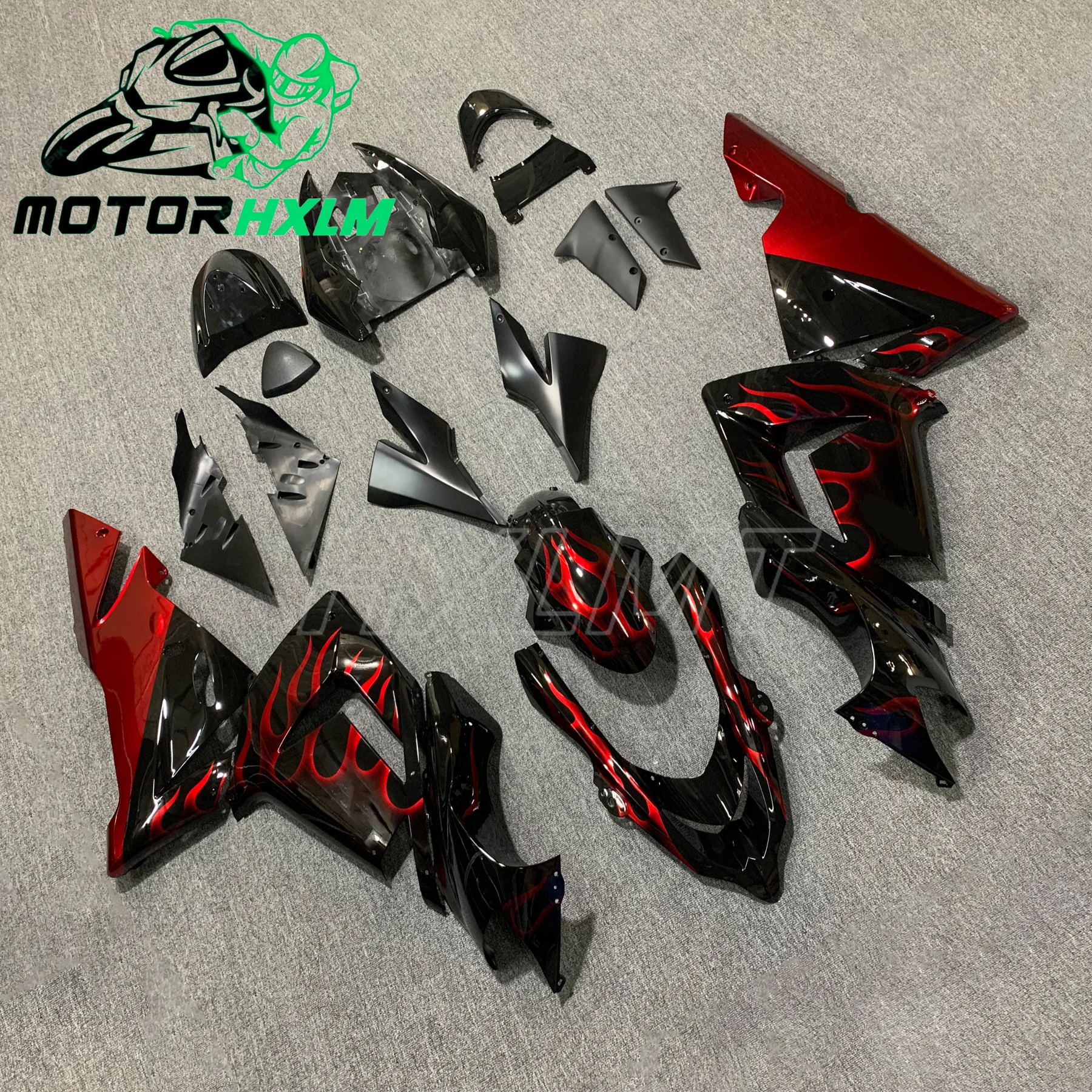 Fit For KAWASAKI ZX10R 2004-2005 Bodywork fairing Full fairing kit Fairing kit Bodywork fairing kit Customized