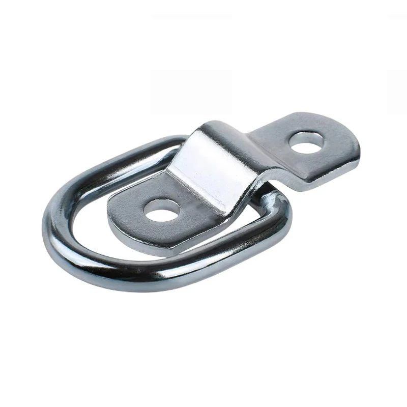 Multi Functional D Ring Tie Down Anchor Heavy Duty Lashing Ring for Trailers Trucks Cargo Diameter 10mm for Secure Fastening
