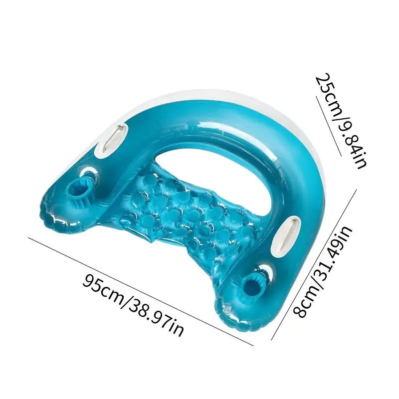 Colchoneta inflable de agua para adultos, colchón flotante para piscina, silla, hamaca, colchoneta para deportes acuáticos, juguetes para piscina