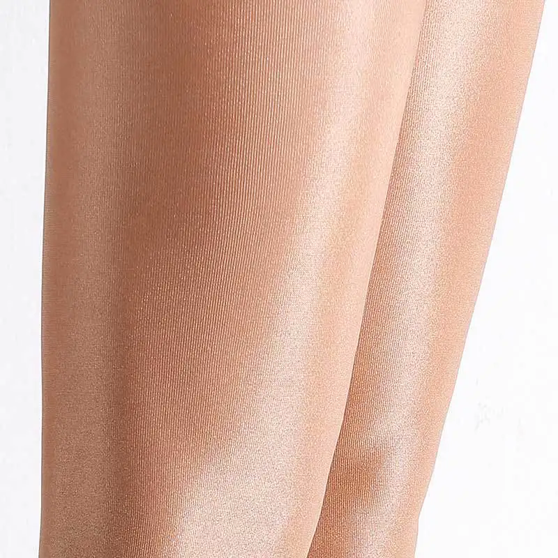 168–190 cm verlängerte hohe Strumpfhosen 70d Bodybuilding Tanz reflektierende Nachtclub-Sänger glänzende Fashion Runway Öl Socken Spot – Detail 2