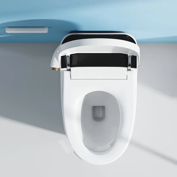 Home Decoration Bathroom Smart Electronic Automatic Flush Sensor Water Closet Toilet view 6