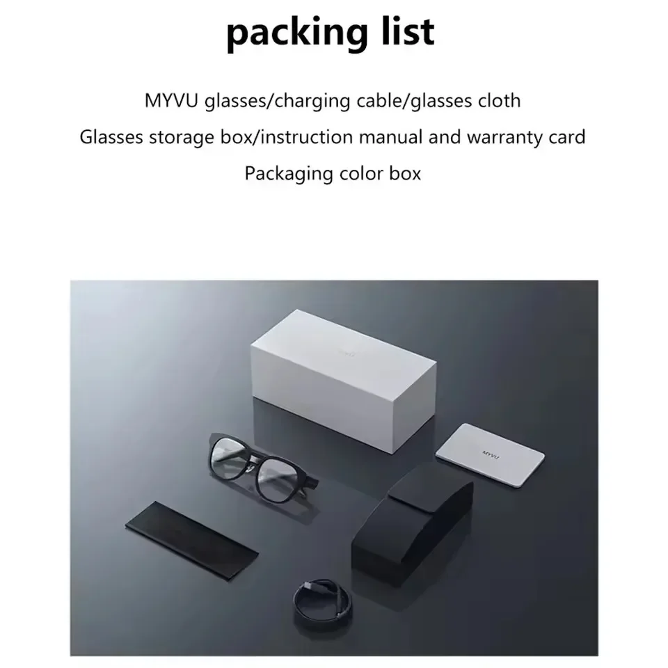 Умные AR-очки MEIZU MYVU XR с ИИ-модулем Flyme, VR-аудио, переводом и навигацией для езды на велосипеде, вождения и активного отдыха
