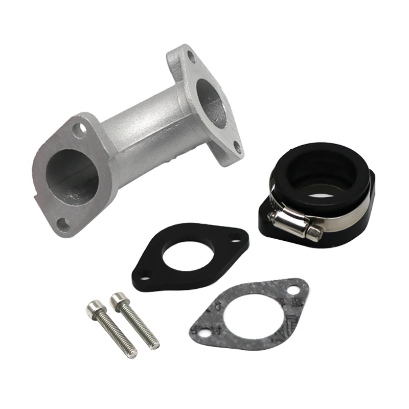 ZSDTRP Intake Manifold Dirt Pit Bike Carburetor Rubber Mainfold Adapter Inlet Intake Pipe Kits For VM22 PZ19 PZ26 YX125