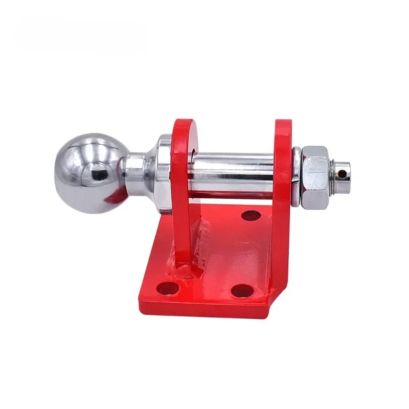 

Multifunctional modified in-line trailer ball square port traction hook connector