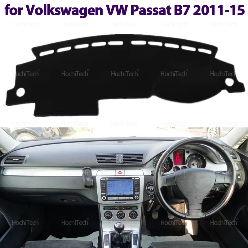 

Коврик для приборной панели автомобиля, коврик для Volkswagen VW Passat B7 2011-2015, коврик для приборной панели, легкий солнцезащитный коврик, защитная накладка
