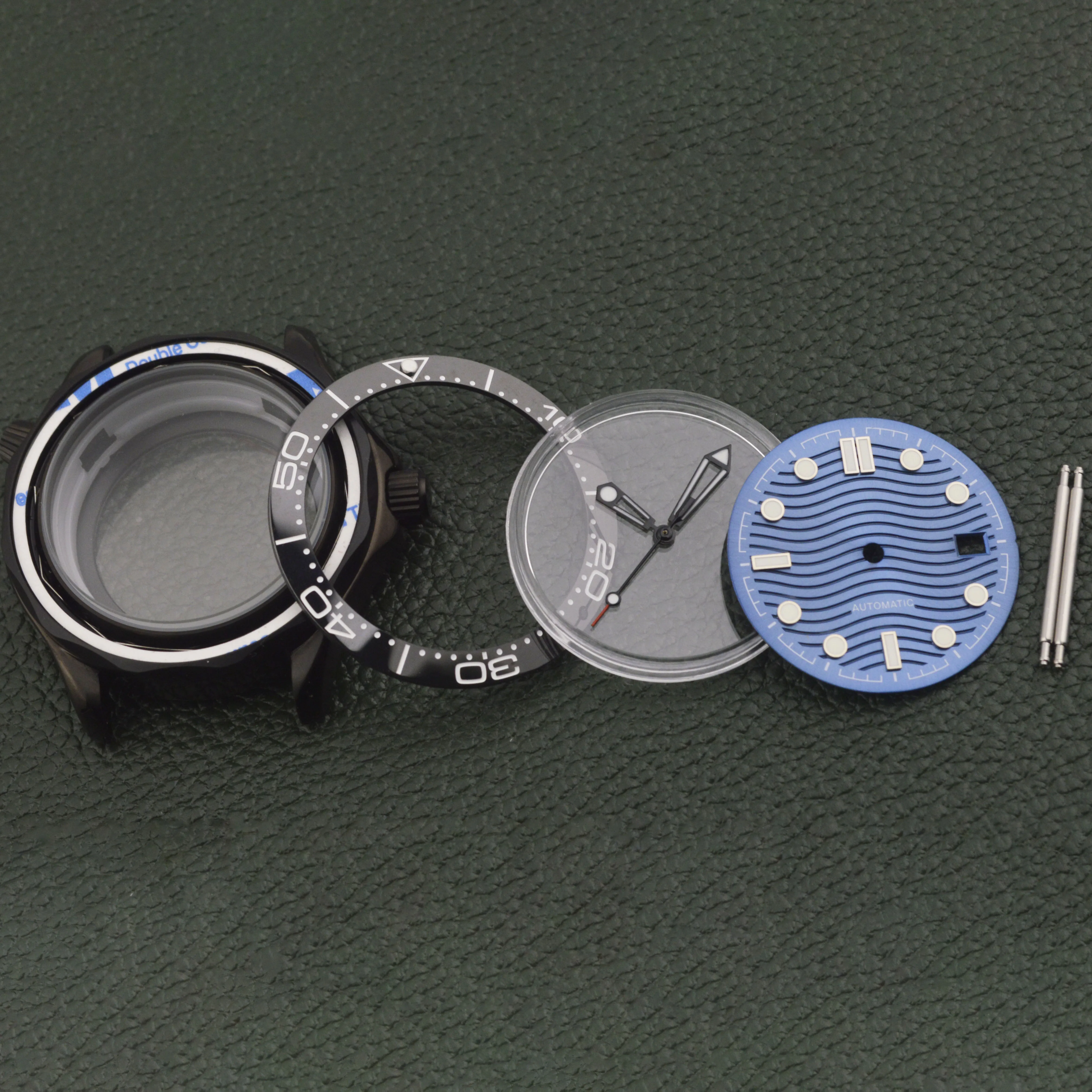 

NH35 Watch Case Stainless Steel Waterproof Watch Parts for Seamaster 300 NH35 NH36 Automactic Movement 31mm Dial Accessories