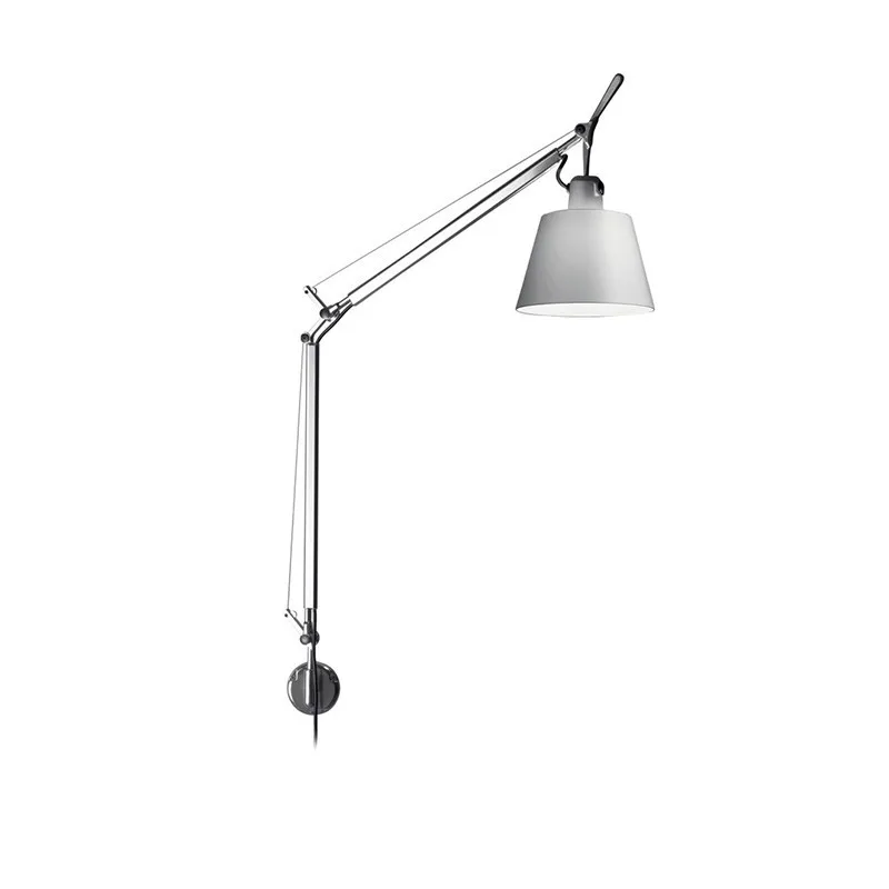 Medieval Ins Italian Nordic Modern Rocker Telescopic Designer Living Room Study Bedroom Bedhead Reading Wall Light