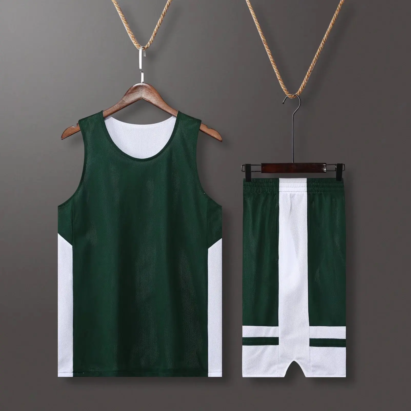 2023 New Double-sided Round Neck Basketball Suit Designer de Roupas Masculinas Ternos para Homens Ropa Para Hombre Roupas Masculinas