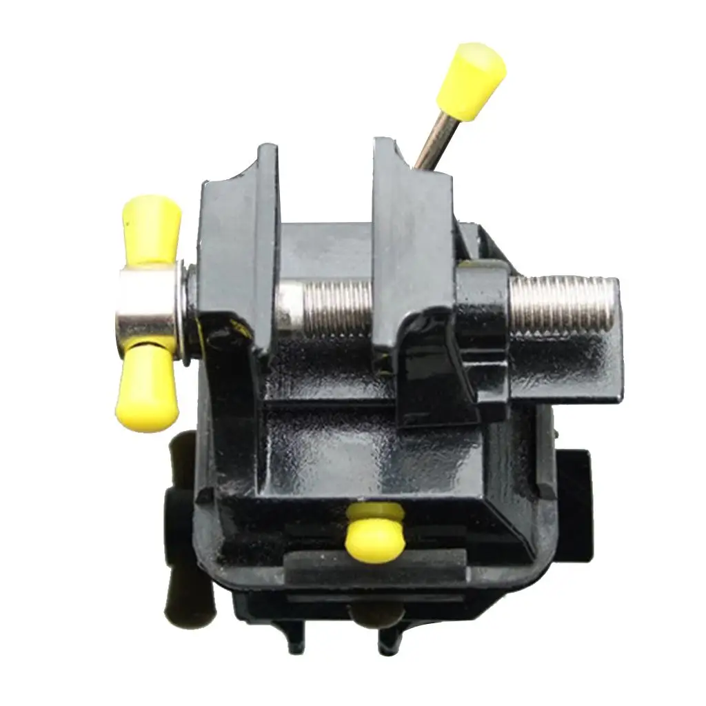 

40 мм мини-присоска верстачные тиски с поворотным основанием на 360 градусов алюминиевые тиски для стола