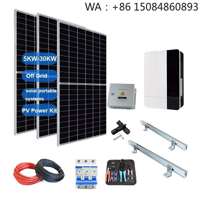

Plug And Play Solar SystemBalcony Solar MicroinverterSolar Panels 5000w System 5kva Complete Home Solar System Price On Grid 5kw
