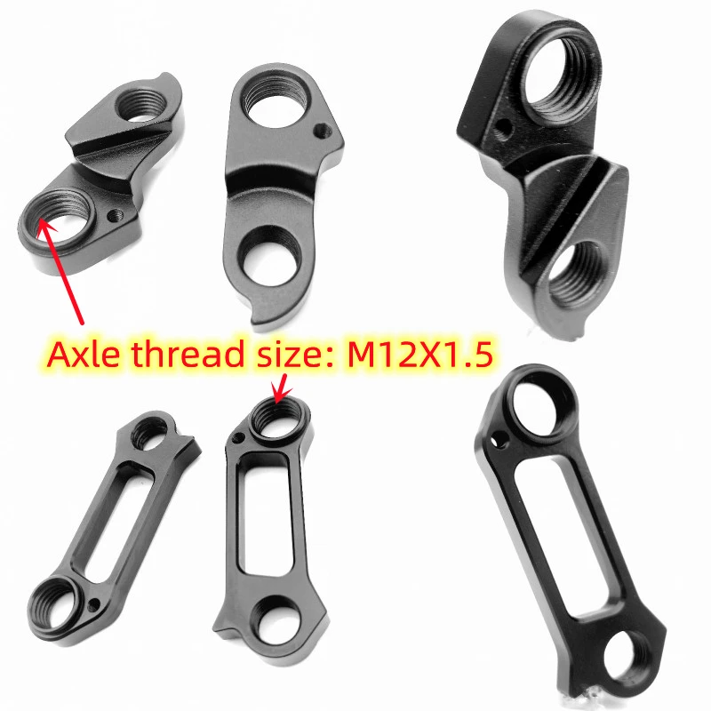 1Pc Części rowerowe Bezpośrednie mocowanie Mech Dropout Dla Pardus Robin EVO RS Isaac MTB Tylna przerzutka Rd Wieszak Żwir Rama roweru węglowego