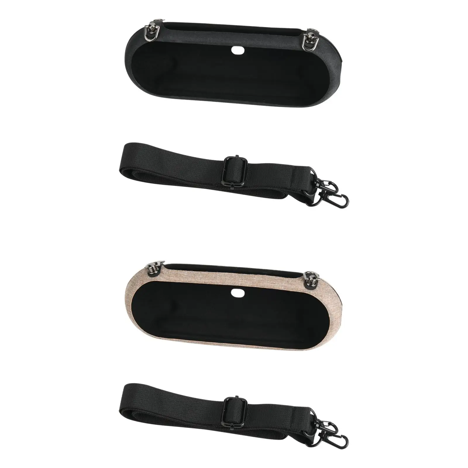 

Speaker Mesh Shell Carrying Case 9.8x3.9x2.7inch Protective Shockproof Storage Bag for Charging Cables Compact Lightweight