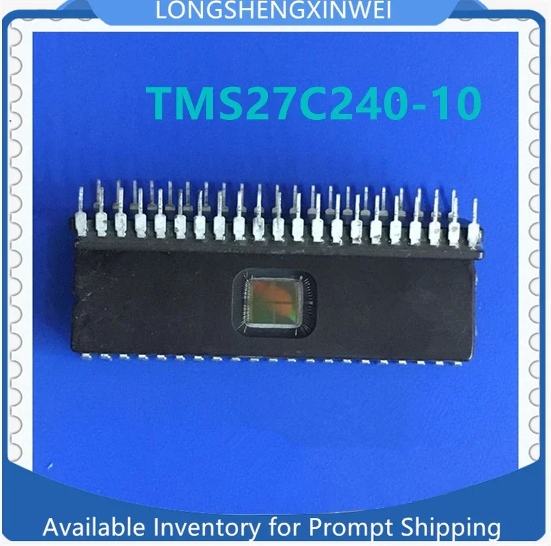 1PCS TMS27C240-10 27C240 DIP40 Ultraviolet Erase with Window Storage New Spot IC Chip