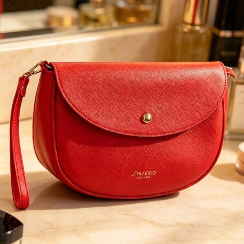 Luxury Beach Bags Ysl - SHISEIDO's Tasche, Mini-Premium-Kosmetiktasche, Aufbewahrungstasche mit Reißverschluss